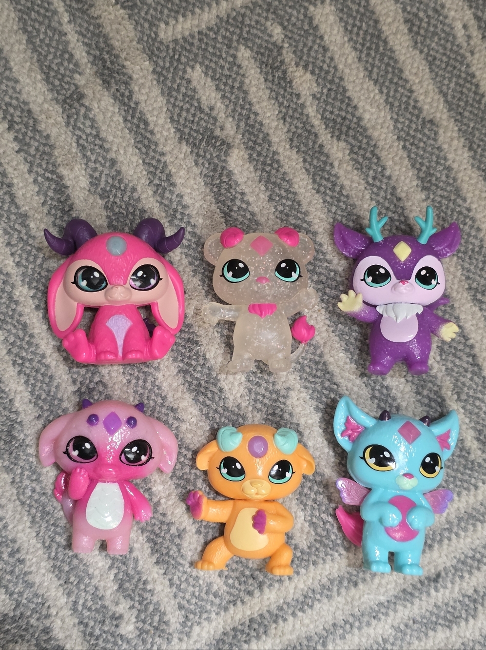 Magic Mixies Mixlings Figure Lot Glitter Fantasy Creatures Mini Toys Bundle Kids